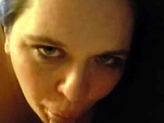 Fat Cock Sucked Deep By My New BBW Wife!