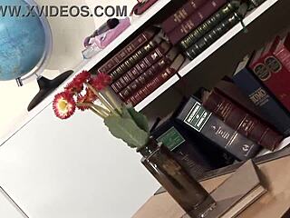 Aletta Ocean and Amanda Bleack Scissor and Toy After College Class