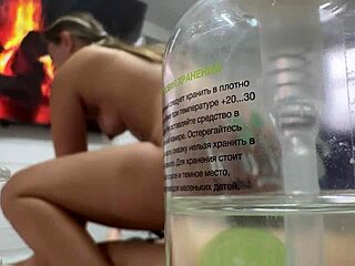 i set up camera while no ones home sheer misssvikki wants my cock bad??