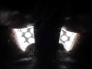 Emotional close-up penetration throbs in pretty teen's juicy wet pussy