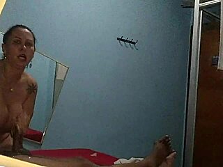 brazilian milf with big tits feels every inch of interracial big black cock