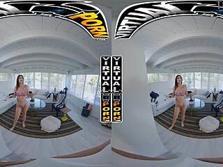 stepsister mae milano stuffs mouth with stepbro's dick while he moans from her handjob and doggystyle