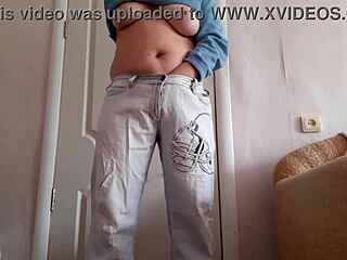 university milf teacher sneaks clit rub under desk to juicy orgasm