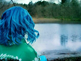 asian cosplay princess wakasagi lays eggs in freaky oviposition av pilot footage