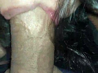 una mamada like this makes latina tits bounce during pov blowjob creampie