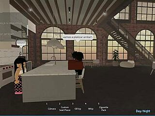 Cookie baking turns into whore's big black cock ass pounding dirty talk night!