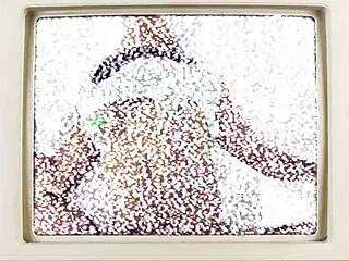 Michelle Anderson in latex gloves takes POV face fuck creampie missionary vibrator orgasm closeup