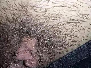 curious wife explores her big pussy solo