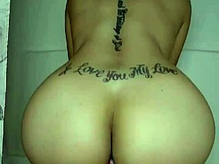 she slides wet pussy up and down rainbow dildo for fun