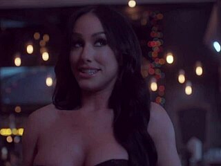 jennifer white in lucidflix ultimacy ii rides cock missionary then muff dives brunette pussy in stockings