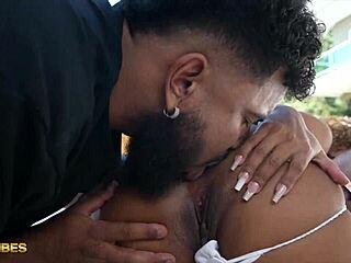 Sexy Brazilian Rebeca Villar Rides Erick Frei's Cock in Favela House