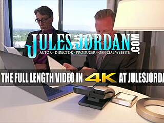 tiny asian vina sky in lingerie services two men with blowjobs at work