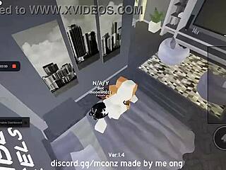 horny futa roblox girl pounds best friend pussy till explosive lesbian cum