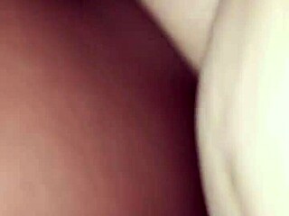 monster cock pounds interracial blonde in pov closeup
