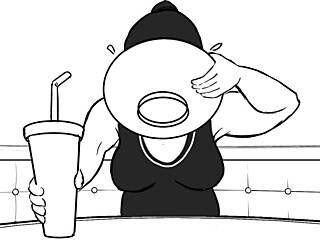 Bryn's Huge Muscular Belly Gains Seductive Weight