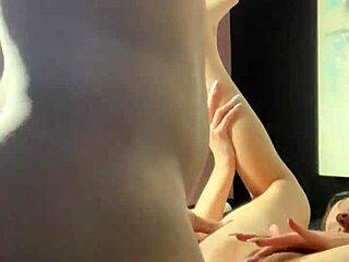 Petite Teen Squirts Hard and Catches Cumshot on Pretty Feet