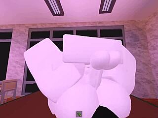 Roblox girl takes hard classroom pounding from player