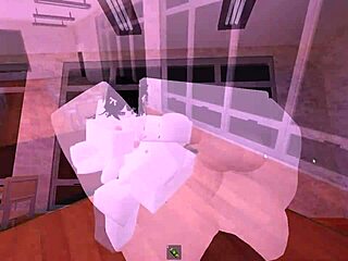 Roblox girl takes hard classroom pounding from player