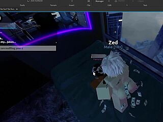 Submissive roblox gamer yields to rhythmic backshots thrill