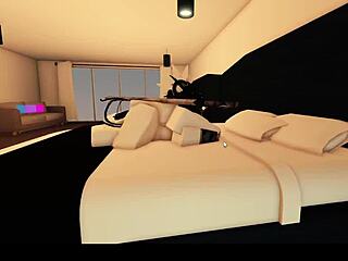 boyfriend fucks vagina with condom against her will on roblox