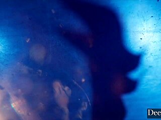 Deeper's Petite 18+ Aubrey Deepthroats Then Rides Cock Cowgirl Spooning All Night