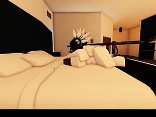 boyfriend fucks vagina with condom against her will on roblox