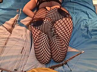 sexy latina hermanastra in lingerie craves monster cock creampie