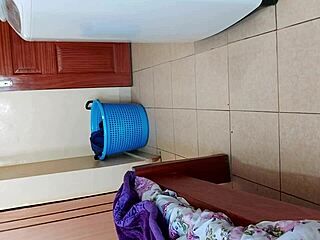 malaya slowly strips off her clothes solo tease