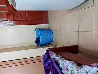 malaya slowly strips off her clothes solo tease