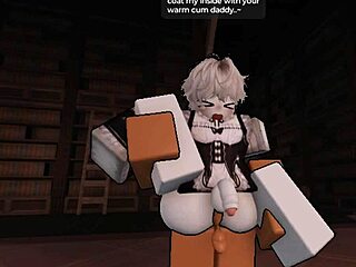 i fucked my femboy's tight ASS halfway through the doors hard