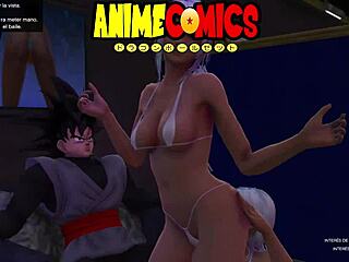 goku black sneaks in with those monster prostitutes