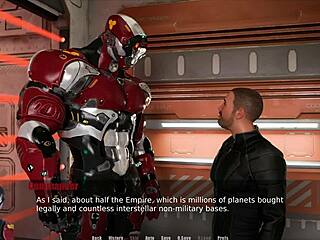 traveling through spacetime in erotic game adventure