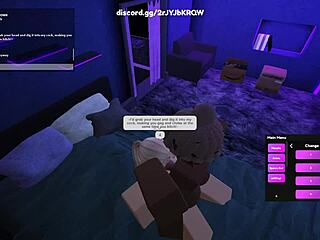 blonde whore plays roblox porn