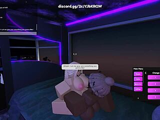 blonde whore plays roblox porn