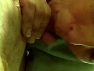 wife gags deepthroat hubby's throbbing cock slobbering blowjob part1 😈💦