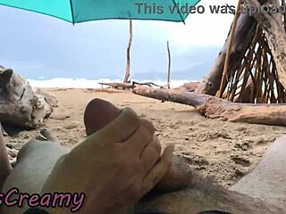 Misscreamy viharos tengerparti kézimunkája faszorgazmusig 4K nyilvános szex