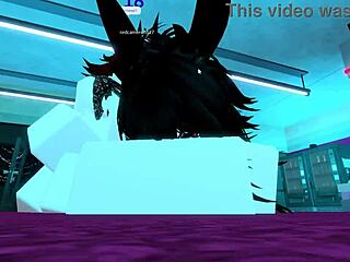 roblox bunny girl gets naughty and fucks hard in game