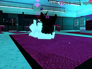 roblox bunny girl gets naughty and fucks hard in game