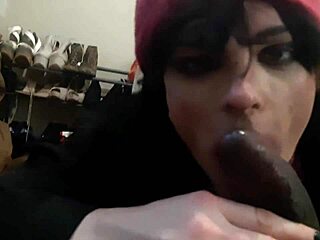 Tranny, you love sucking that bbc right?