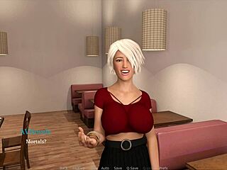 she dives into lunars chosen 4 game for some wild public fun