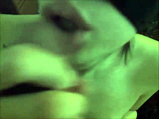 blindfolded bound neighbor takes anal sex with condom in bondage