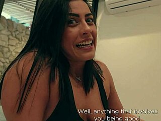 kylei ellish gets her pov creampie from horny hermanastro milan rodriguez in hot italian session