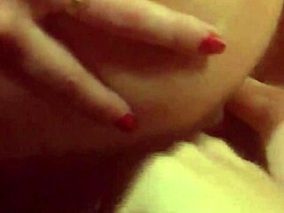 Kristina Bellanova takes boyfriend's cock deep in garage ass