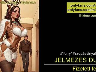 Hungarian costume slut drilled in steamy roleplay audio