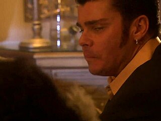 brunette milf takes monster cock facial cumshot licking heels