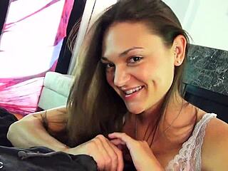 Rim Wilder’s Casting Interview Delivers Handjob Dirty Talk and Natural Tits Tease