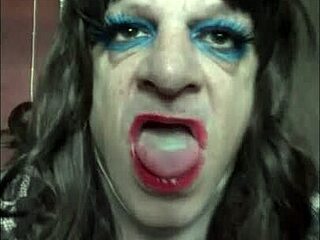 bisexual crossdresser craves hard ass pounding while stroking his cock