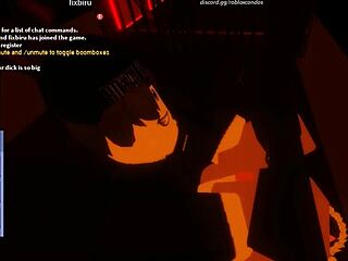 strangers take turns pounding slut's holes in roblox world