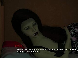 i crave femdom shaved pussy play in enthralling temptations with emily descending hard