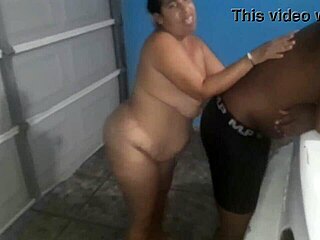 curvy mature fucked hard by two uber delivery guys at once?